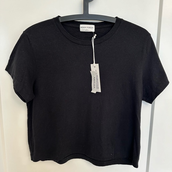 NWT Aritzia Denim Forum Kate Tee - Picture 2 of 2